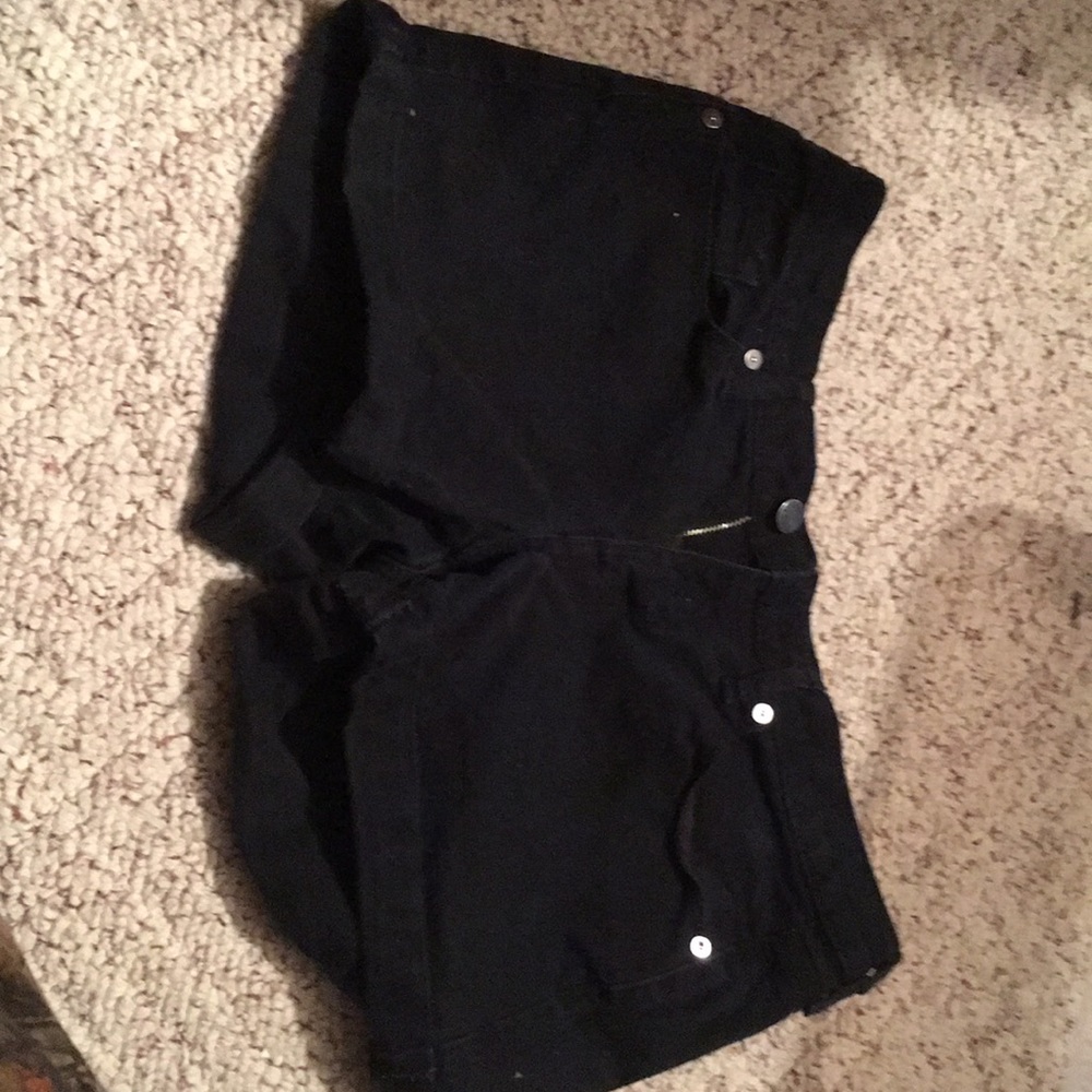 Black shorts